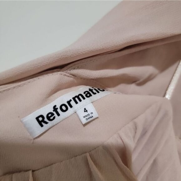 Reformation Andee Champagne Dress - Picture 5 of 7